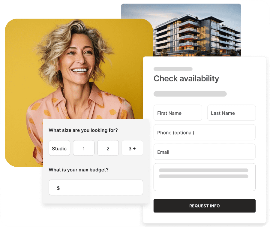 REW homebuyers using search products image collage