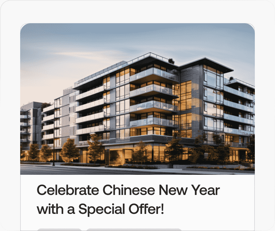 New development incentives being advertised