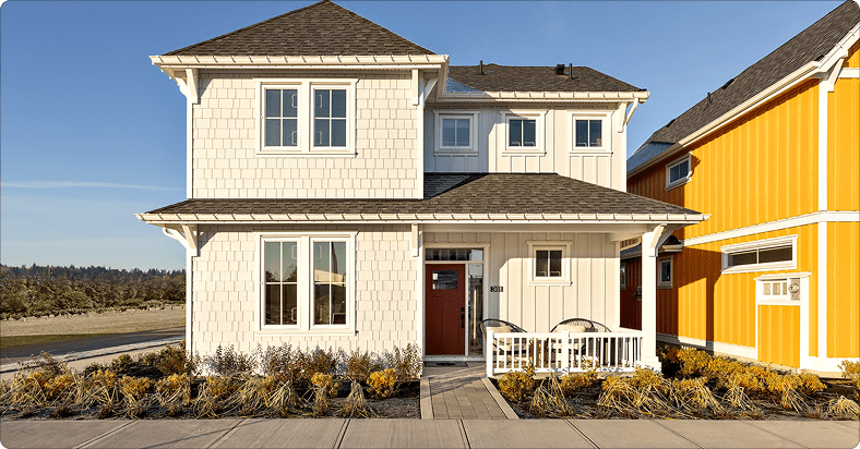 3D rendering of a single-family home from Ridge Lane Estate Cottages.