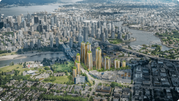 Sen̓áḵw represents the return of the Squamish Nation to their lands and will provide homes to all once complete.
