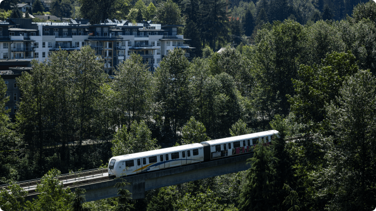 While Port Moody may have a small-town feel, it's still well-connected to Metro Vancouver.