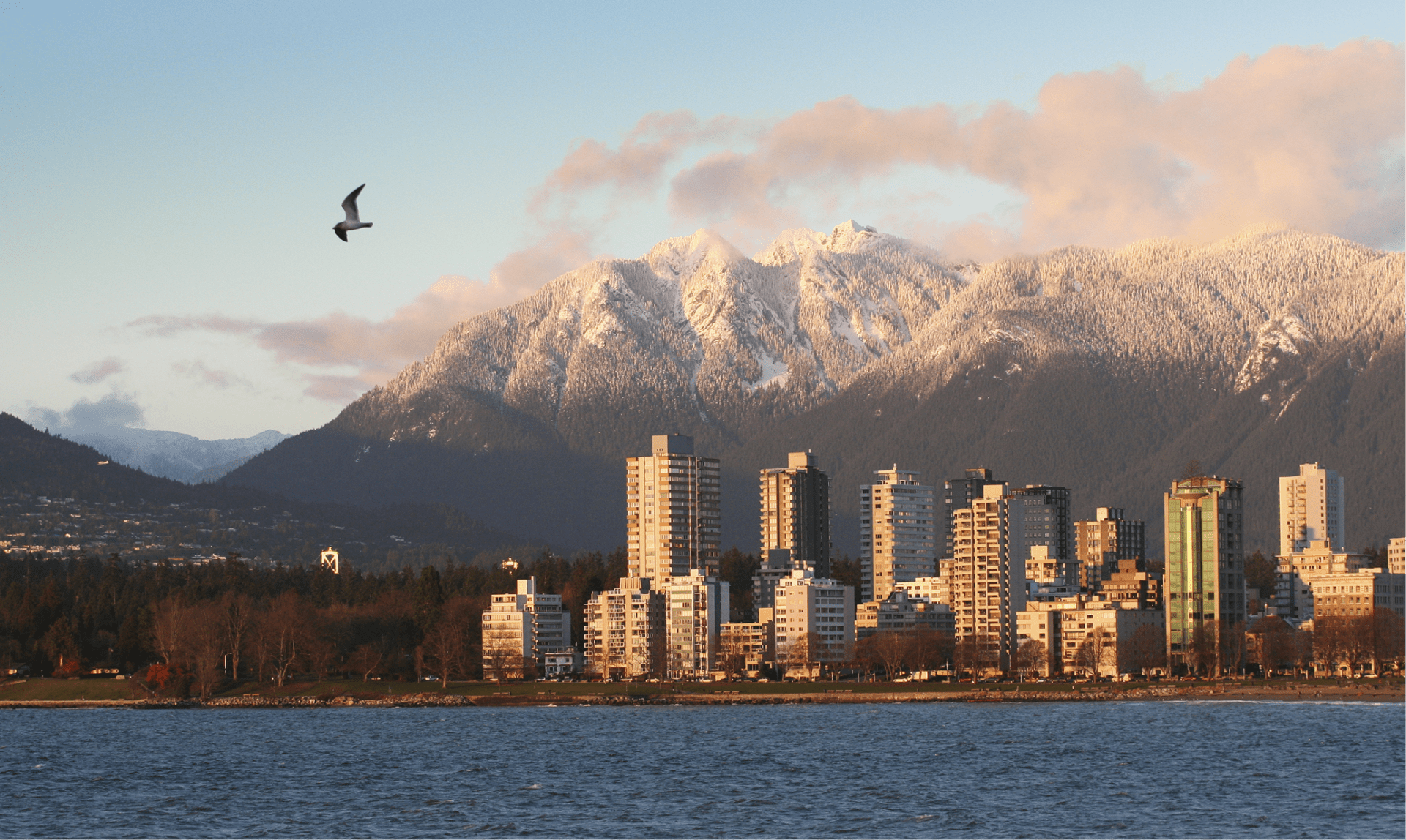 The West End's striking combination of city, water, mountain and park access has made it an incredibly desirable area of Vancouver. (Photo courtesy of wikipedia.org)