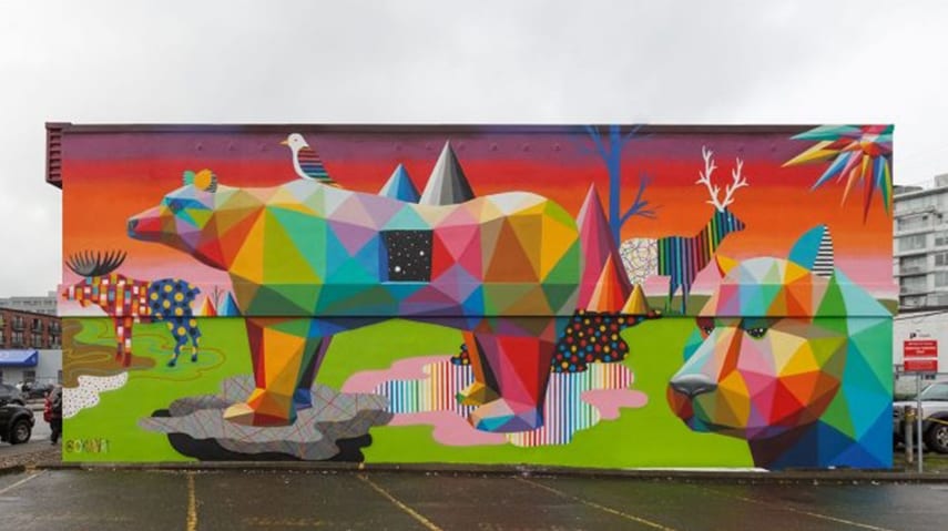 Spanish Artist Brings Pop of Colour to Mount Pleasant hero image