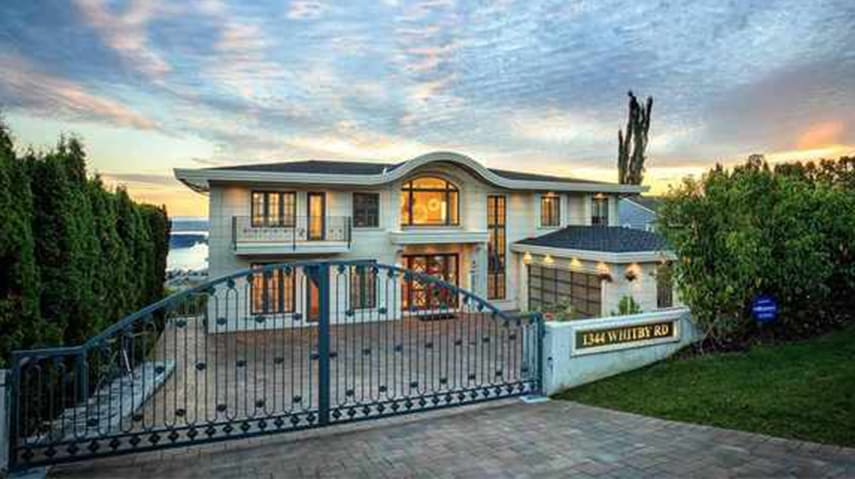 Views for Days at $12.8m West Van Mansion hero image