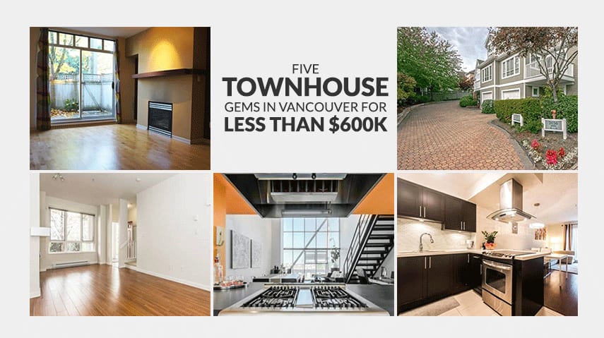 Five Townhouse Gems in Vancouver for Less Than $600K hero image