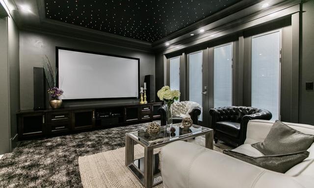 Point Grey Mansion Entertainment Room