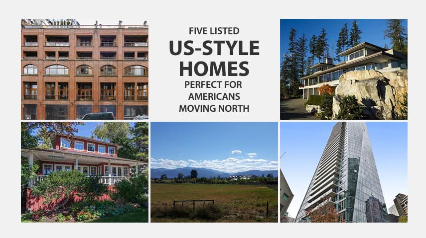 Five Listed US-Style Homes Perfect for Americans Moving North hero image