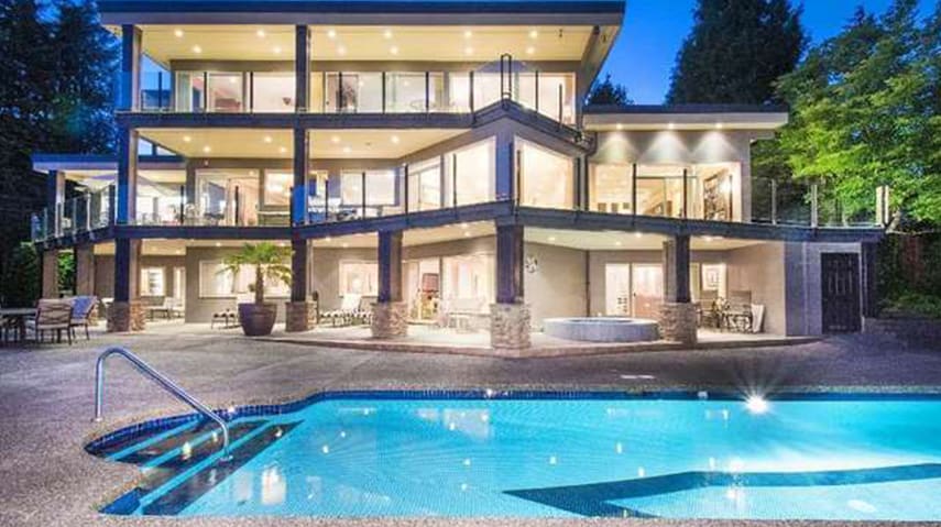 Try to Restrain Your Pool Envy at $9.2m West Van Palace hero image