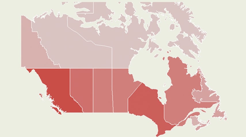 Infographic: Benchmark Home Prices Across Canada hero image