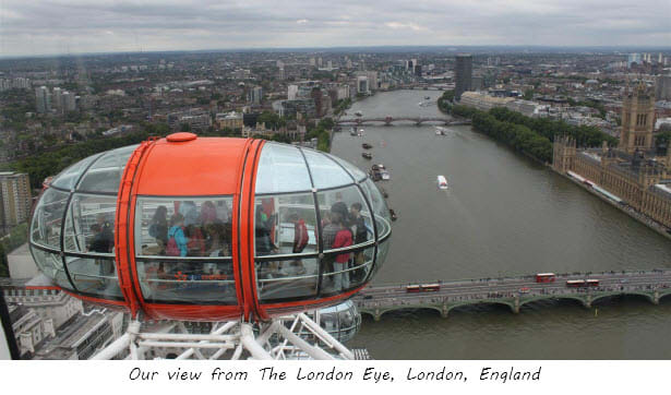 London Eye, London England UK