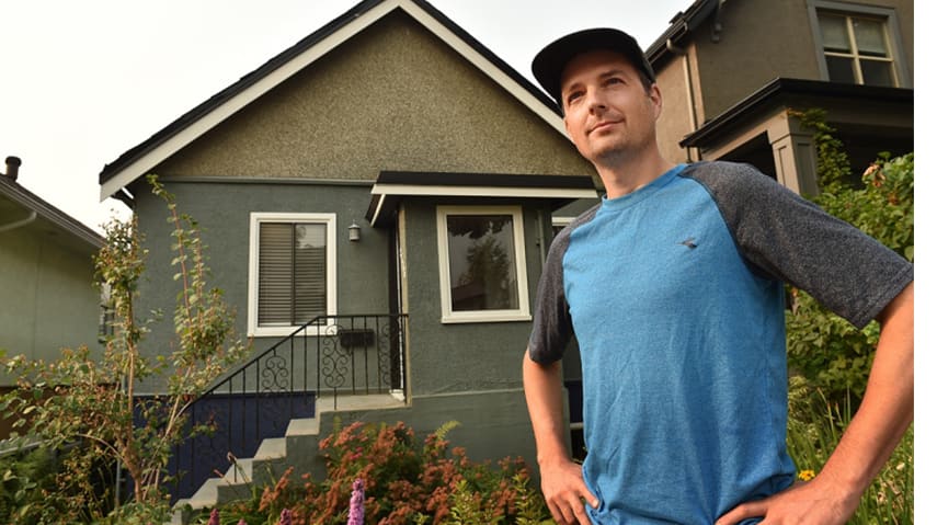 TV's Todd Talbot Relocates to Modest East Van Home hero image