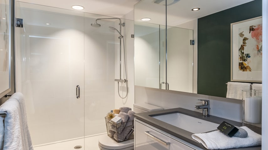Compass bathroom