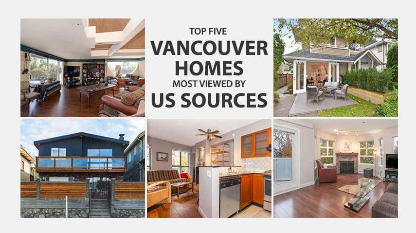 Top Five Vancouver Homes Most Viewed by US Sources hero image