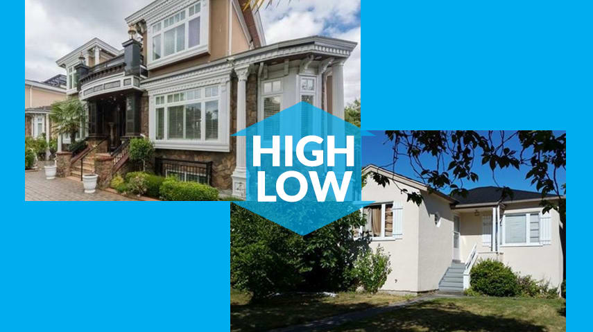 Highest- and Lowest-Priced Listed Homes in… Cambie hero image