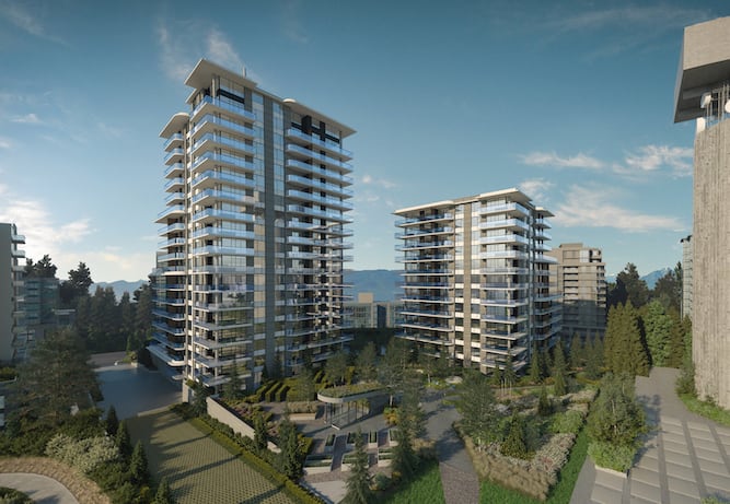 Crescent Court - Exterior Rendering 