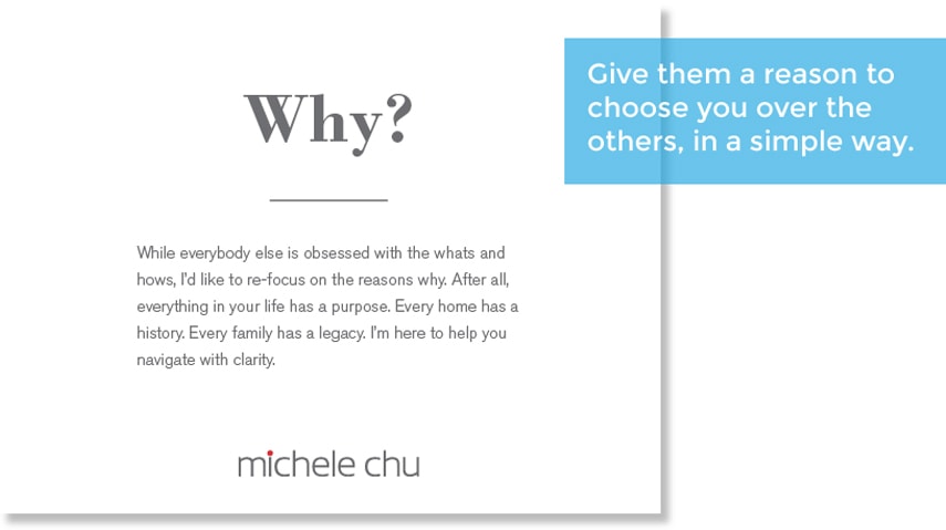 Client centric ad Michelle Chu