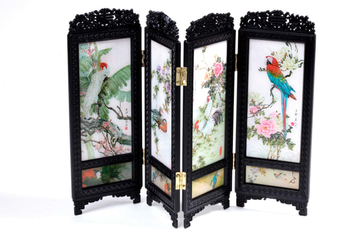 Chinese screen room divider
