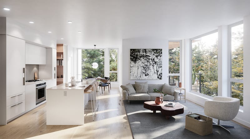 Redbridge - Living Room Rendering 