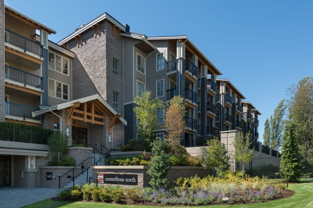 Cornerstone North condominium development in Langley BC