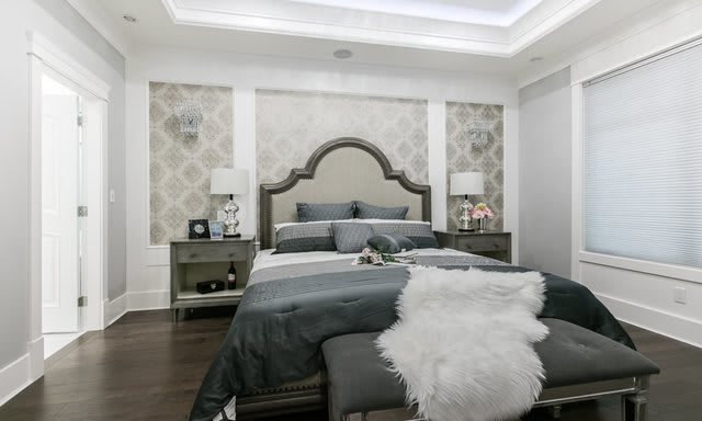 Point Grey Mansion Bedroom