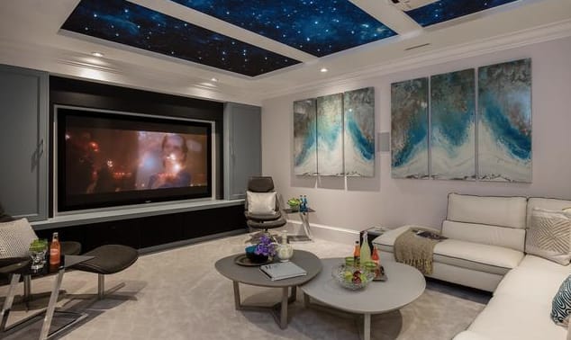 Burnaby Mansion Movie Room