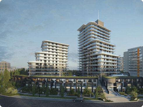 Crescent Court is at the top of Burnaby Mountain in UniverCity.
