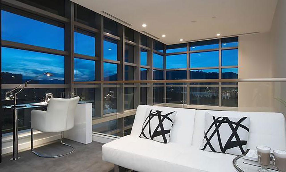 Coal Harbour Condo Living Room 2