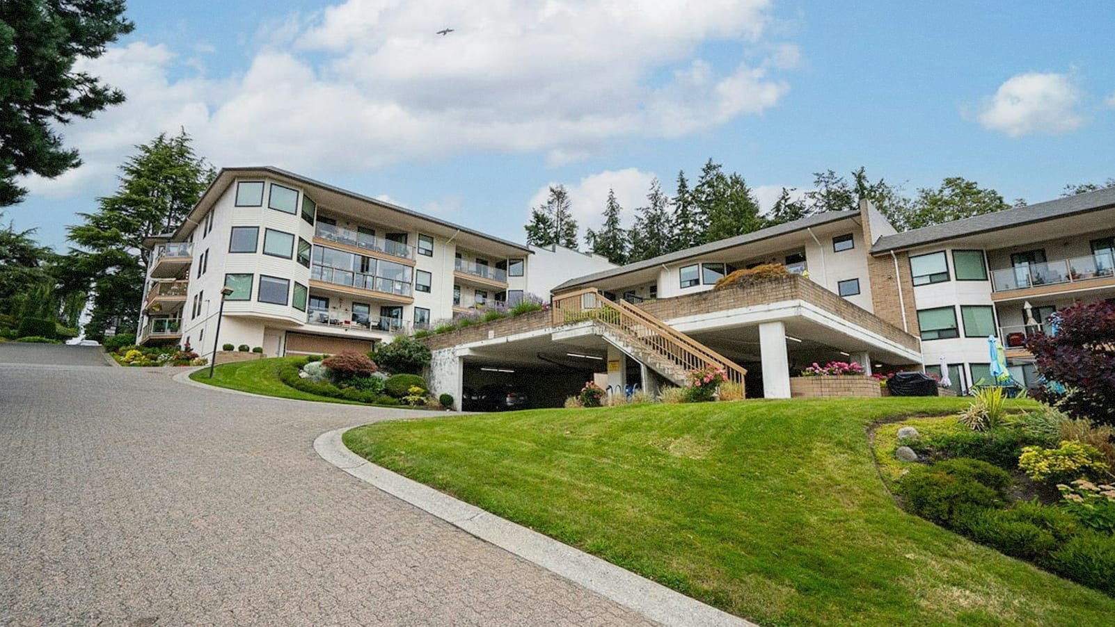Condo building in White Rock.