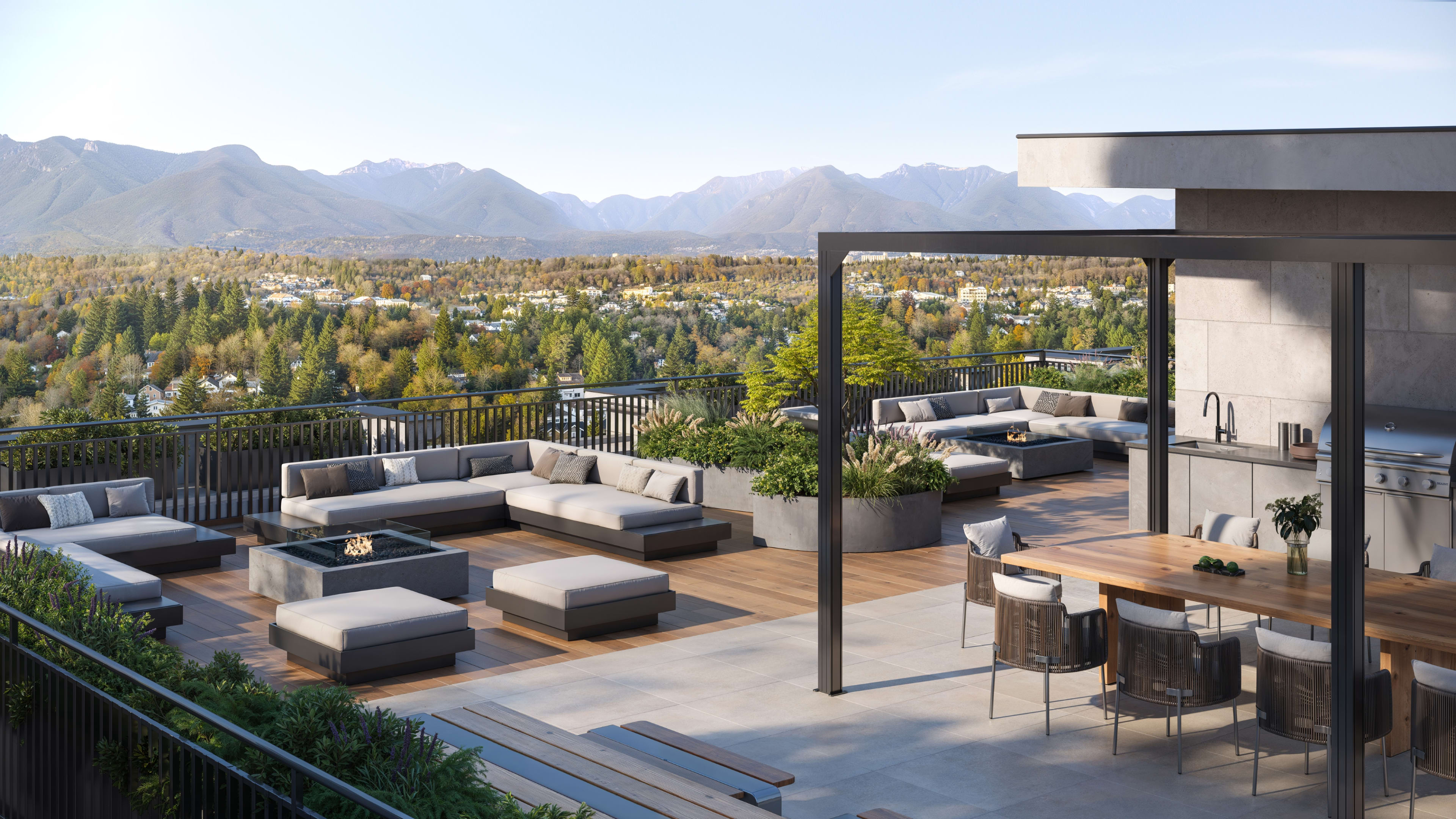 Rooftop view.