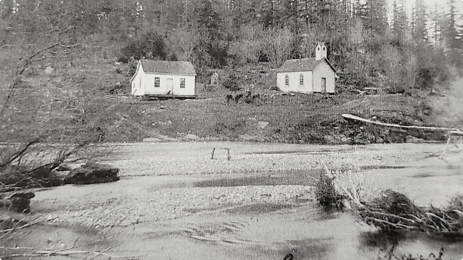 Cultus Lake started as a small resort community consisting of cottages by the lake.