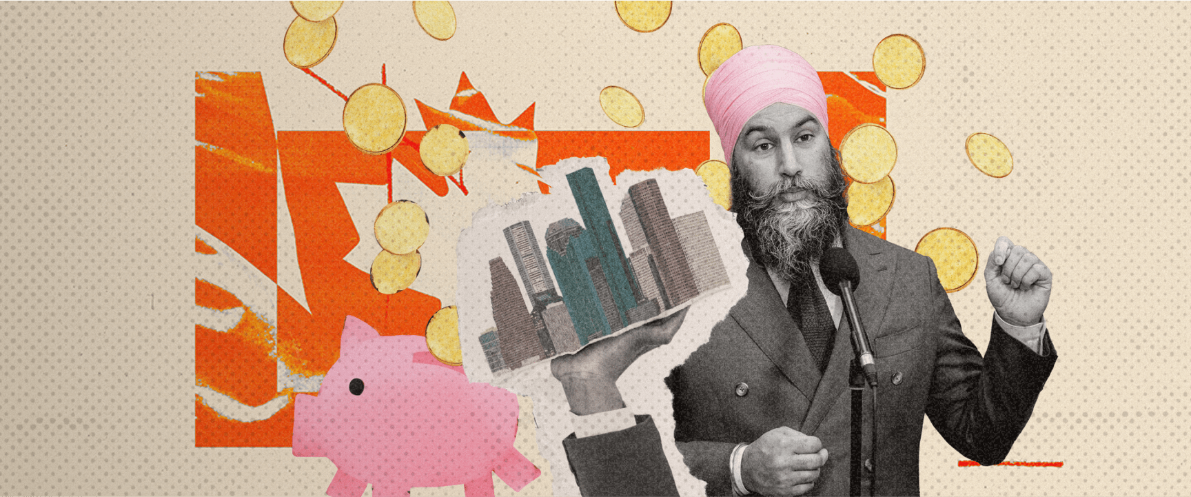 Jagmeet Singh says NDP housing plan will offer low-interest loans and restrict corporate landlords. hero image