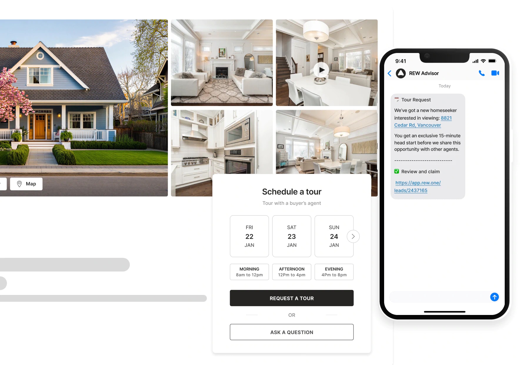 Meet buyers when they’re ready to act. access to buyers