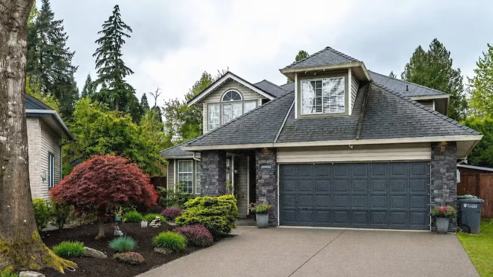 A suburban house in Walnut Grove, Langley.