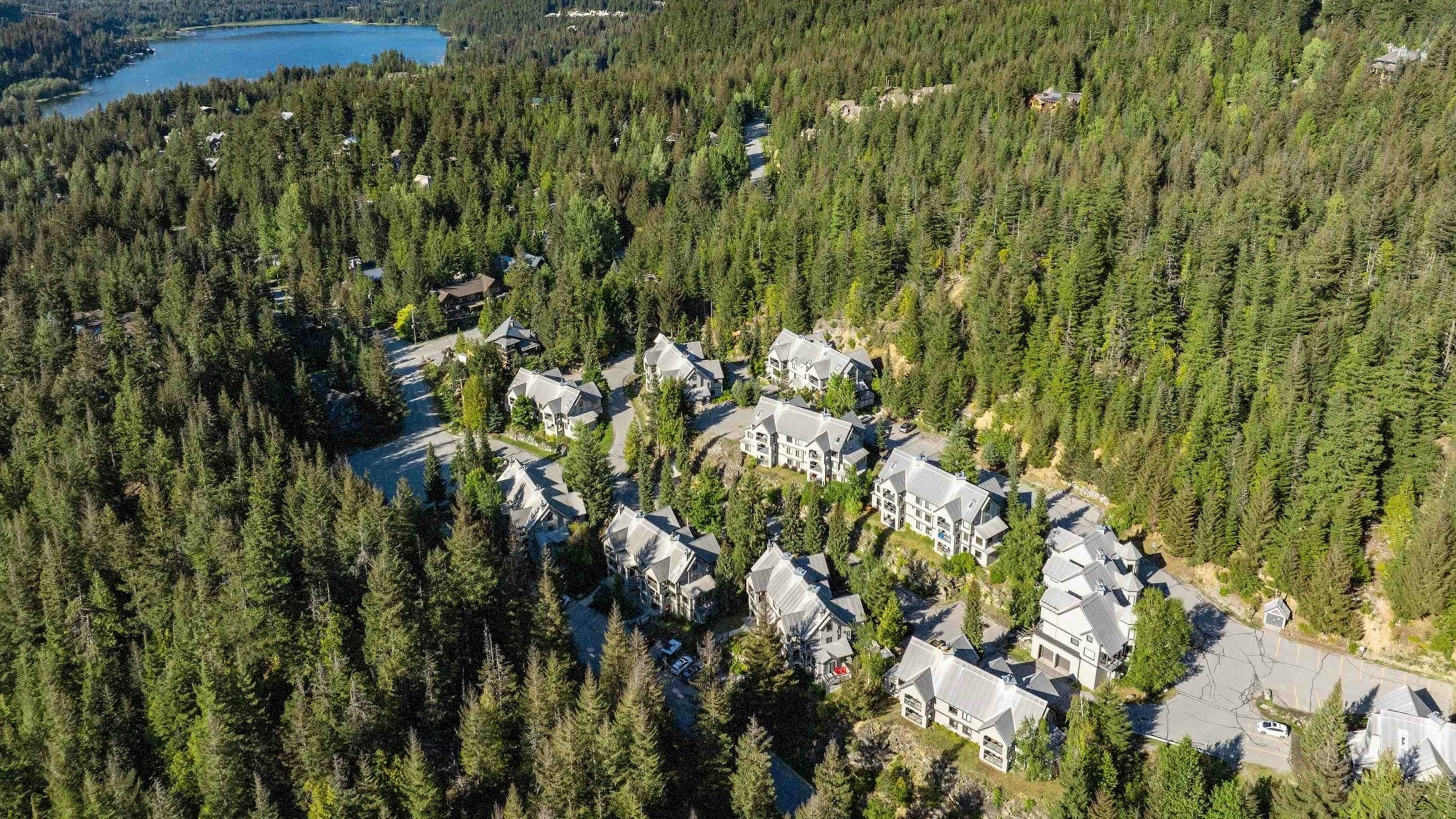 Townhomes near the mountain in Whistler, BC.