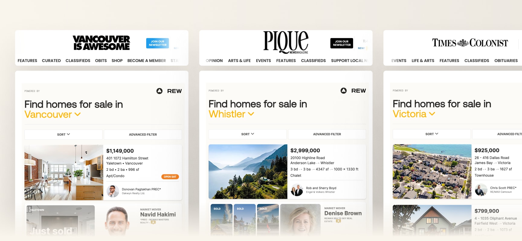 News, views and real estate - now all in one place. hero image