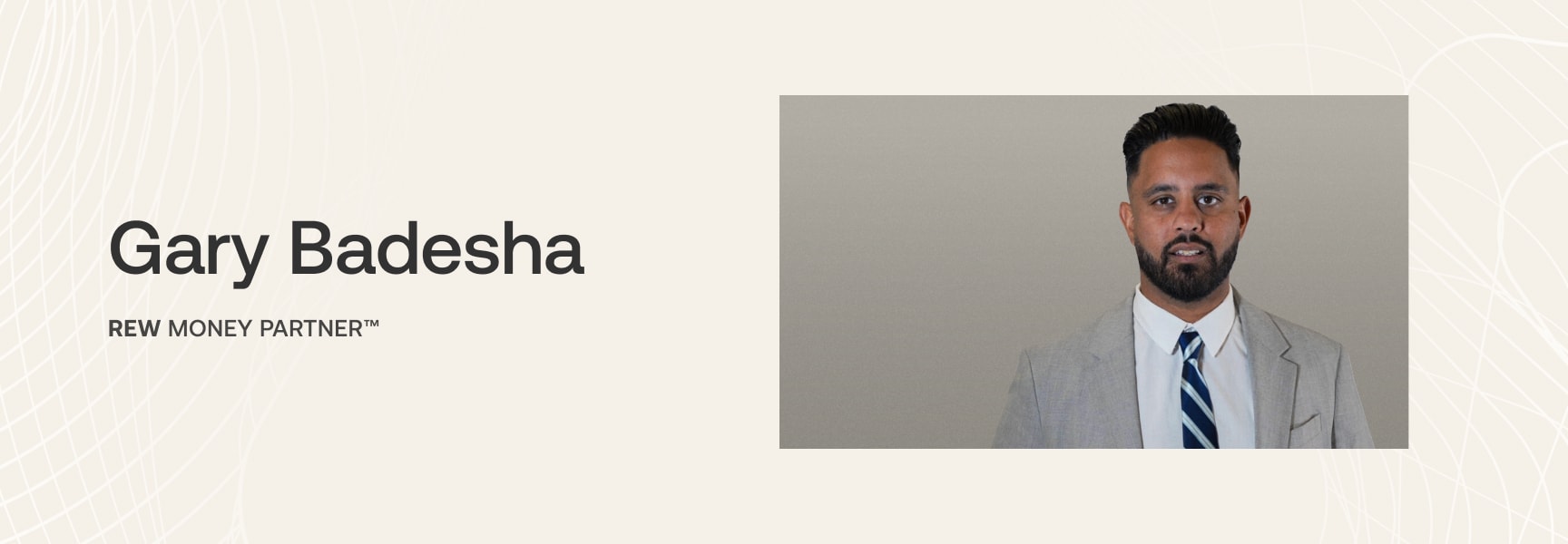 Profile: Gary Badesha, REW Money Partner hero image
