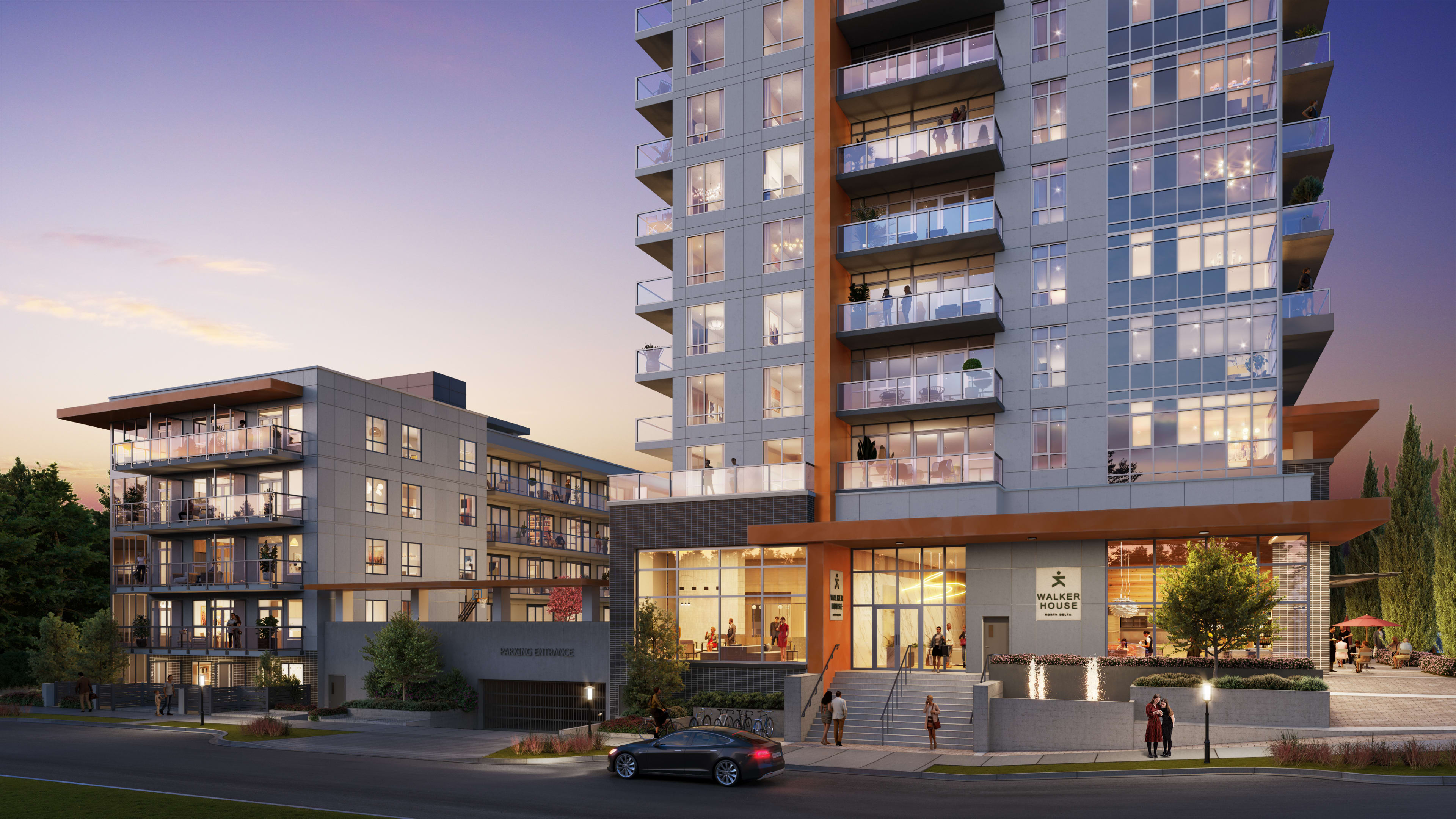Soaring 29-storeys, Walker House is redefining North Delta’s landscape hero image