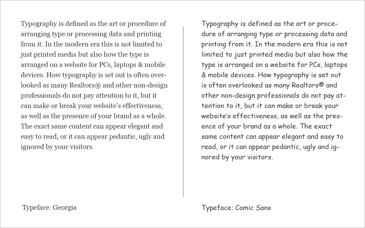 Typography sample Kee 1