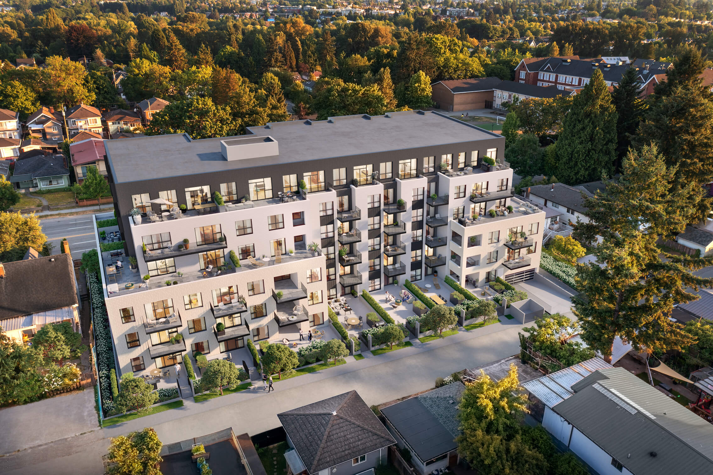 Popolo offers exceptional contemporary condos in the burgeoning Grandview-Woodlands neighbourhood hero image