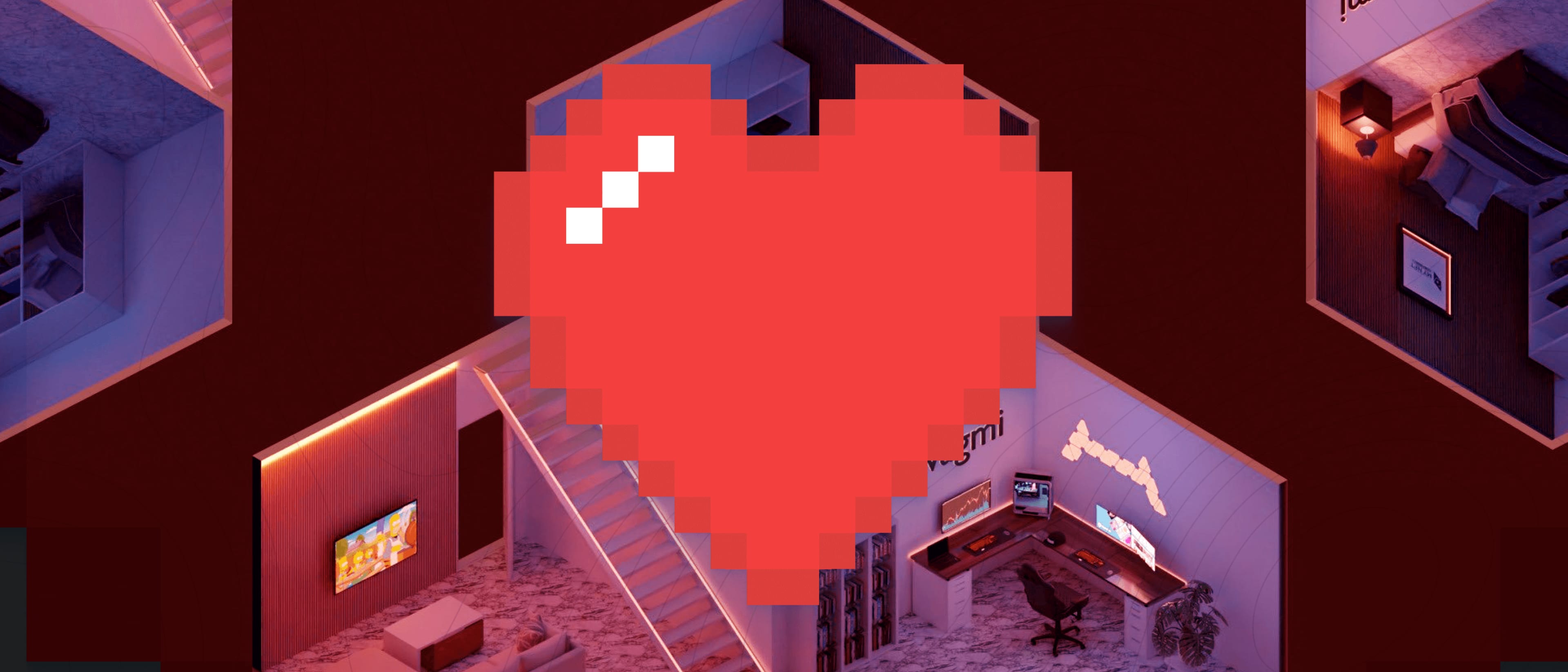 Home is where the (pixelated) heart is. hero image