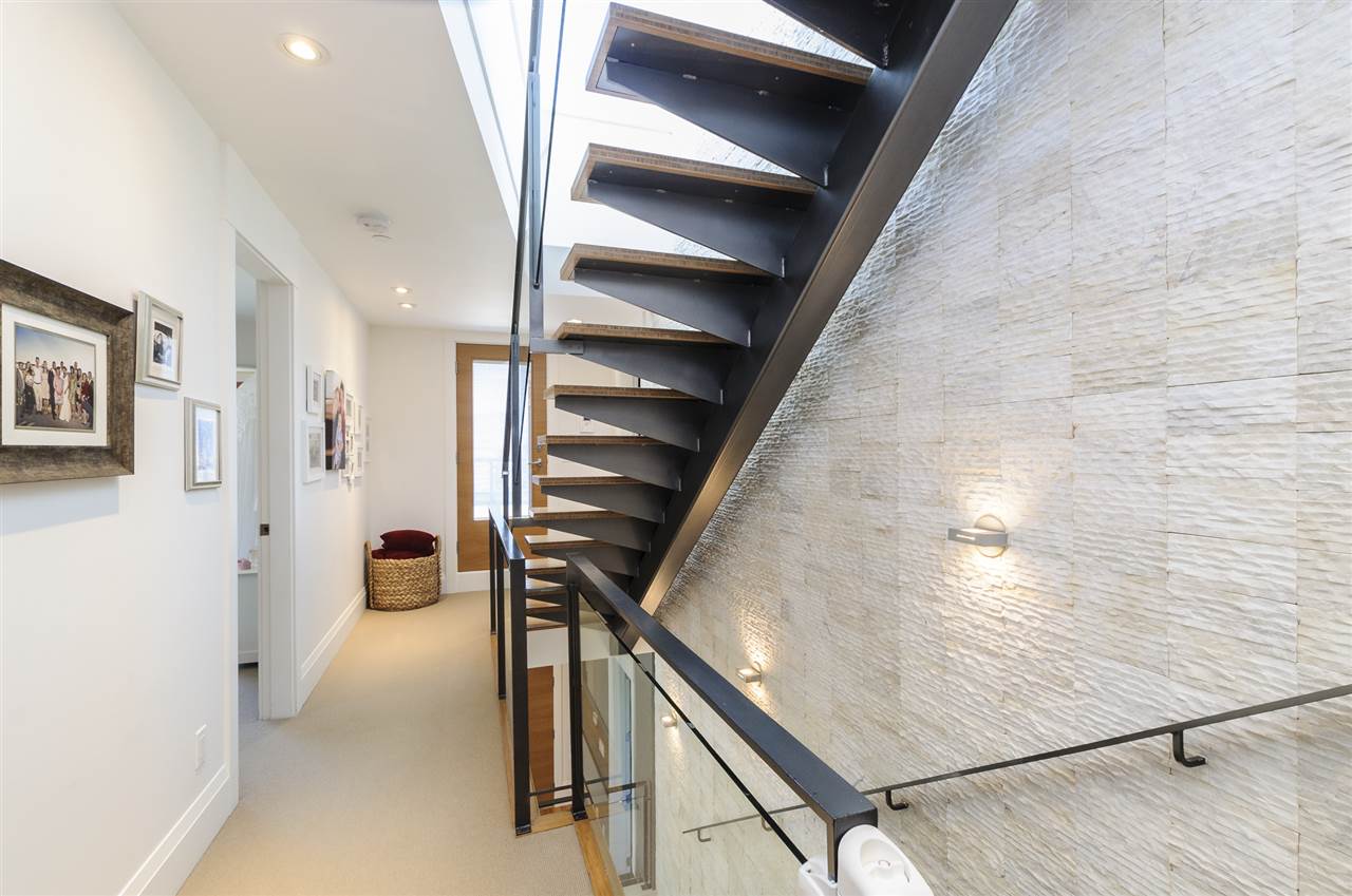 West Coast Modern Home Staircase