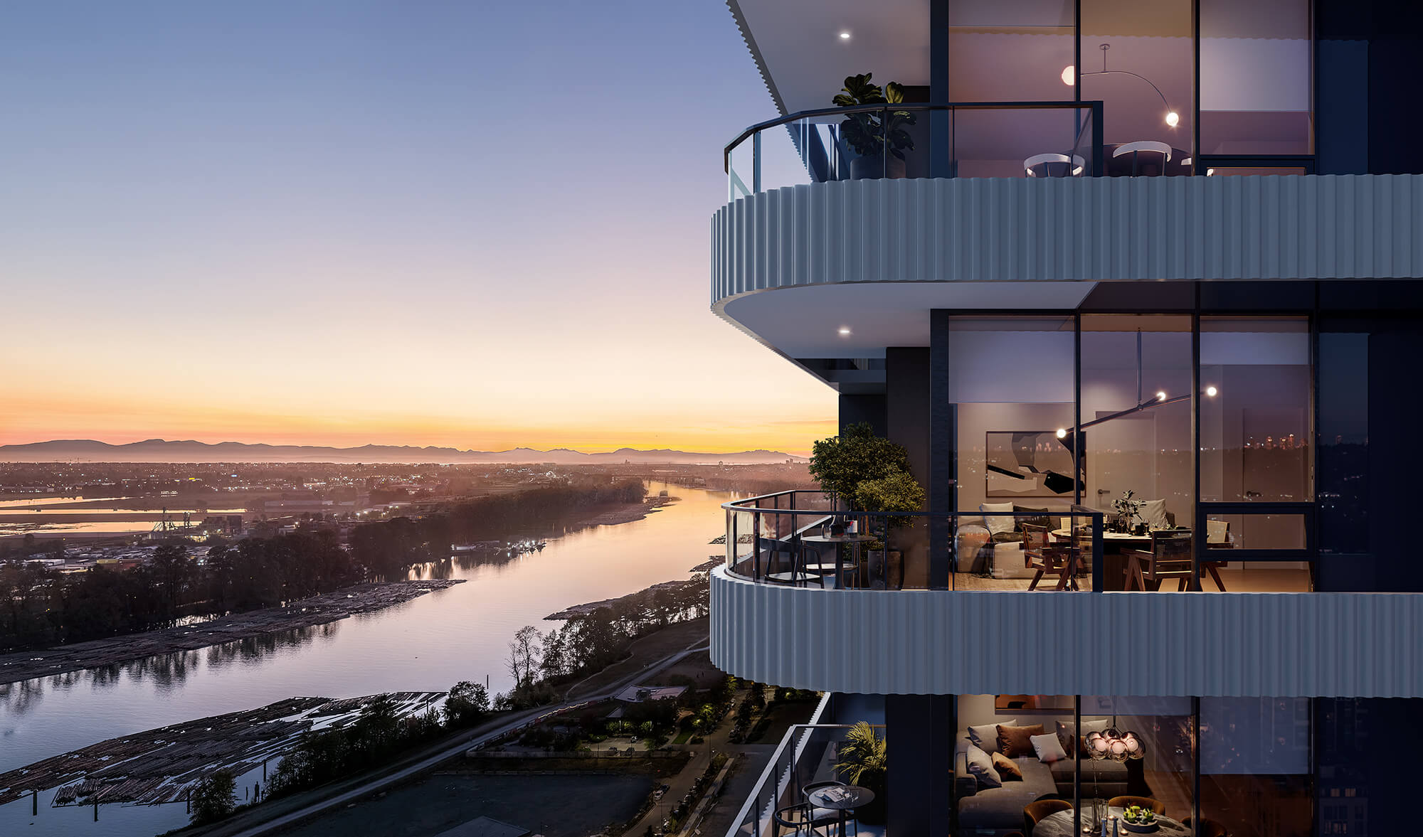Wesgroup Properties once again reimagines waterfront living at River District’s Harlin hero image
