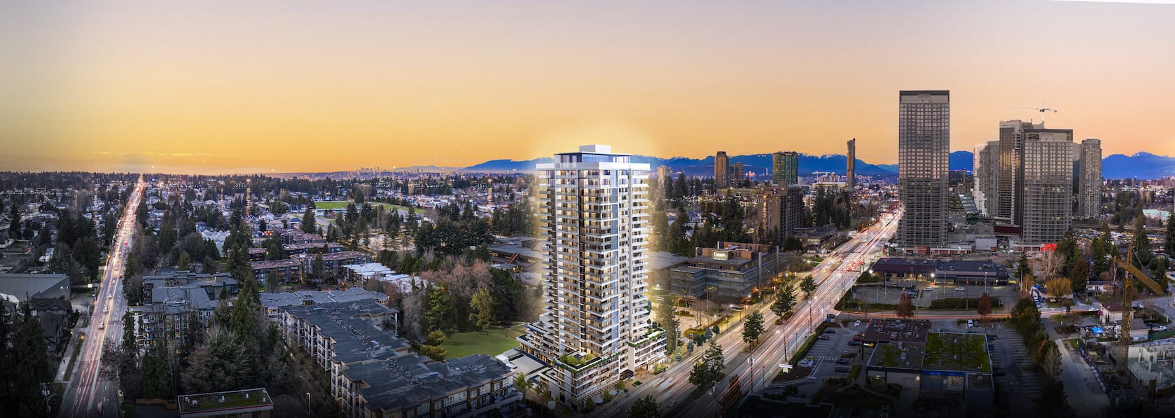 In the heart of Surrey City Centre - an emerging and dynamic metropolis - Square Nine Developments’ Belvedere will rise hero image