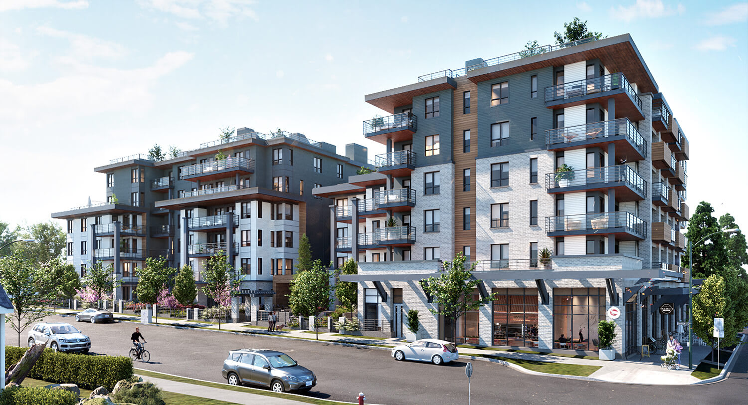 Grafia combines the best of both worlds – airy, contemporary homes and an iconic Vancouver neighbourhood – The Drive hero image