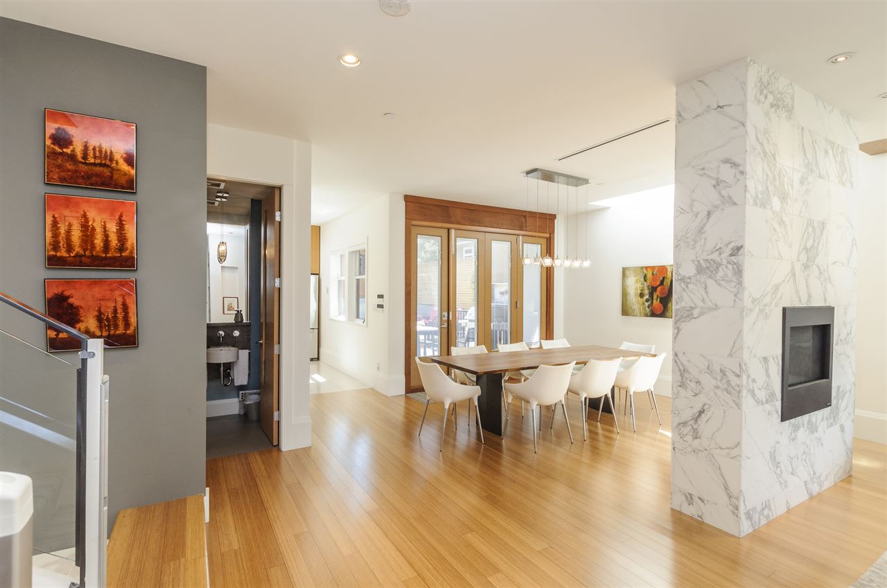 West Coast Modern Home Living Room