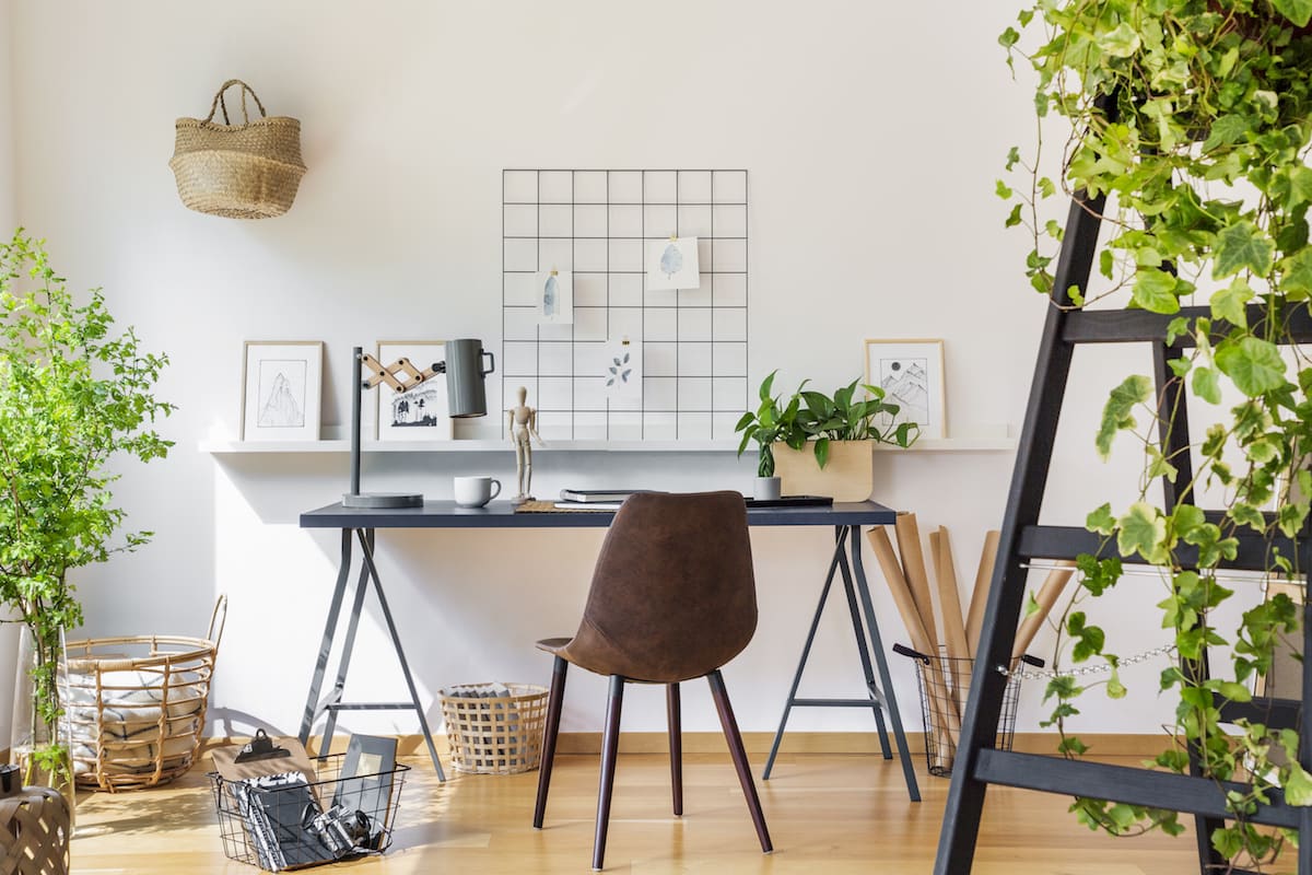 working from home office