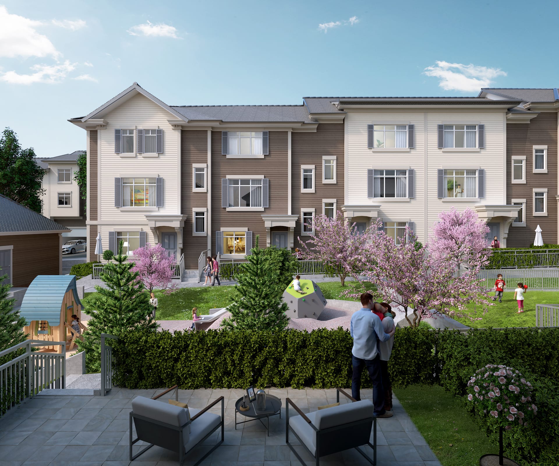 Holloway at The Boroughs is a collection of neo-Georgian inspired townhomes in the prestigious Grandview Heights neighbourhood hero image
