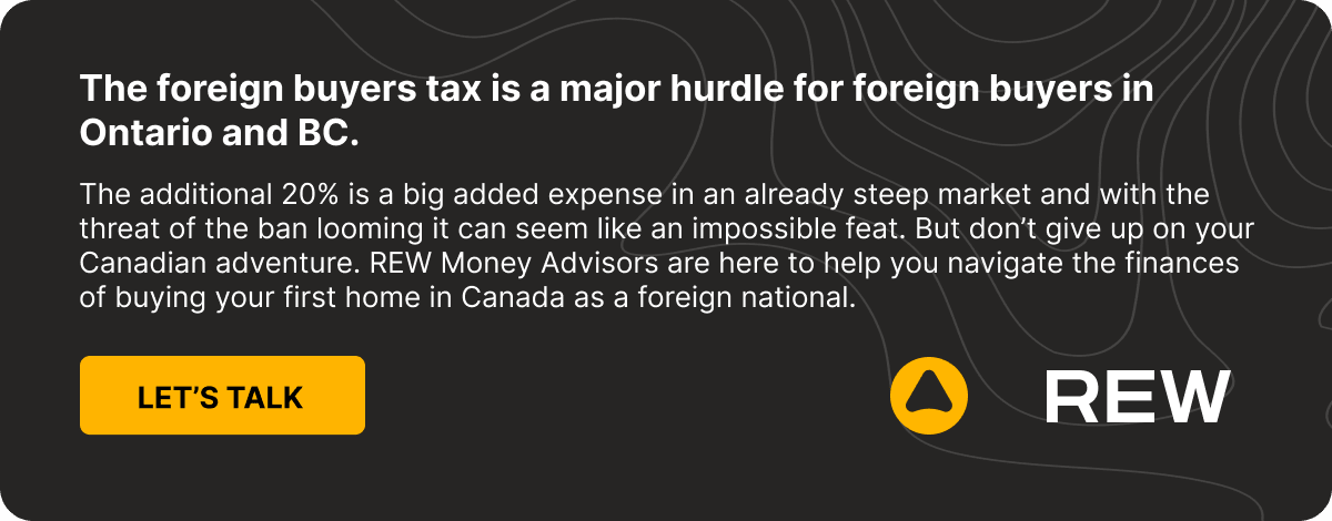 Foreign buyers tax