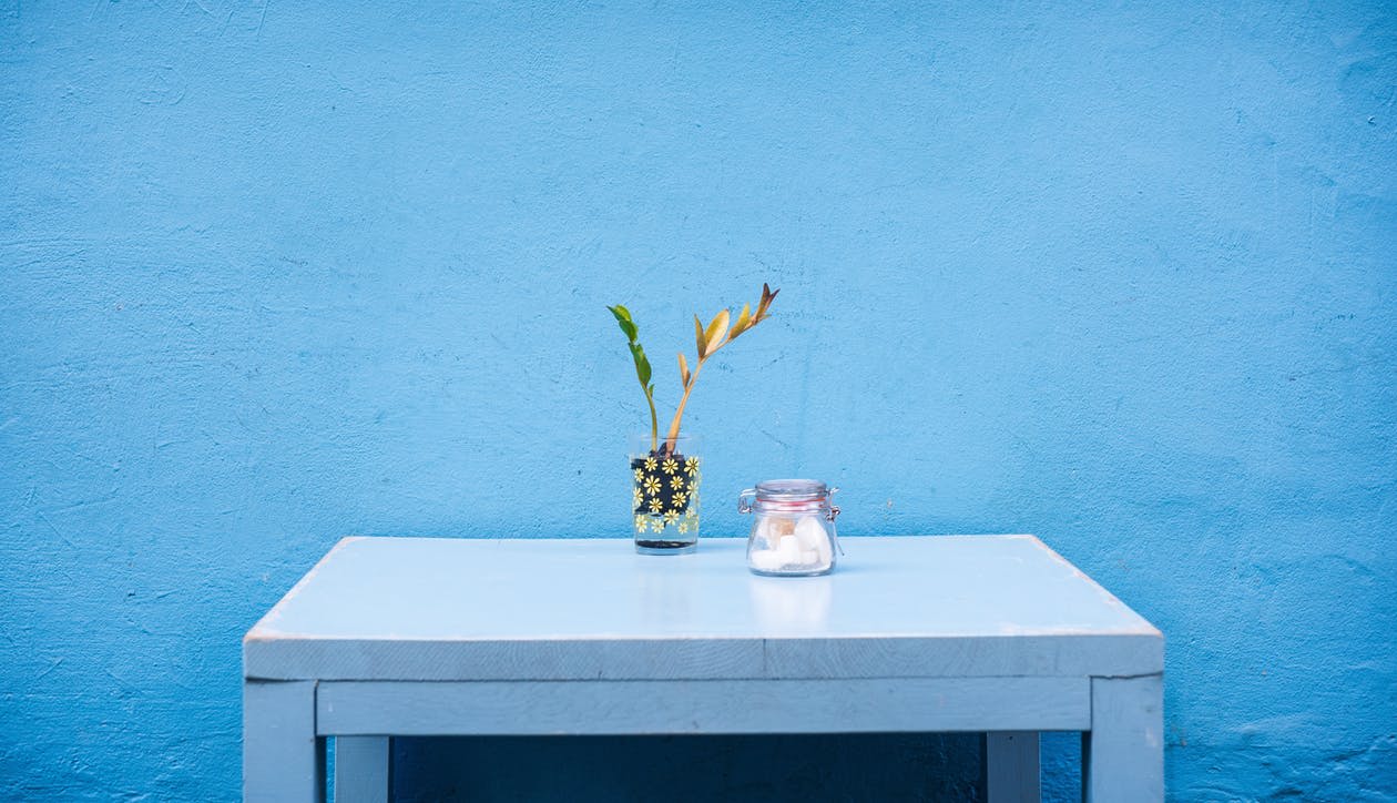 Blue room