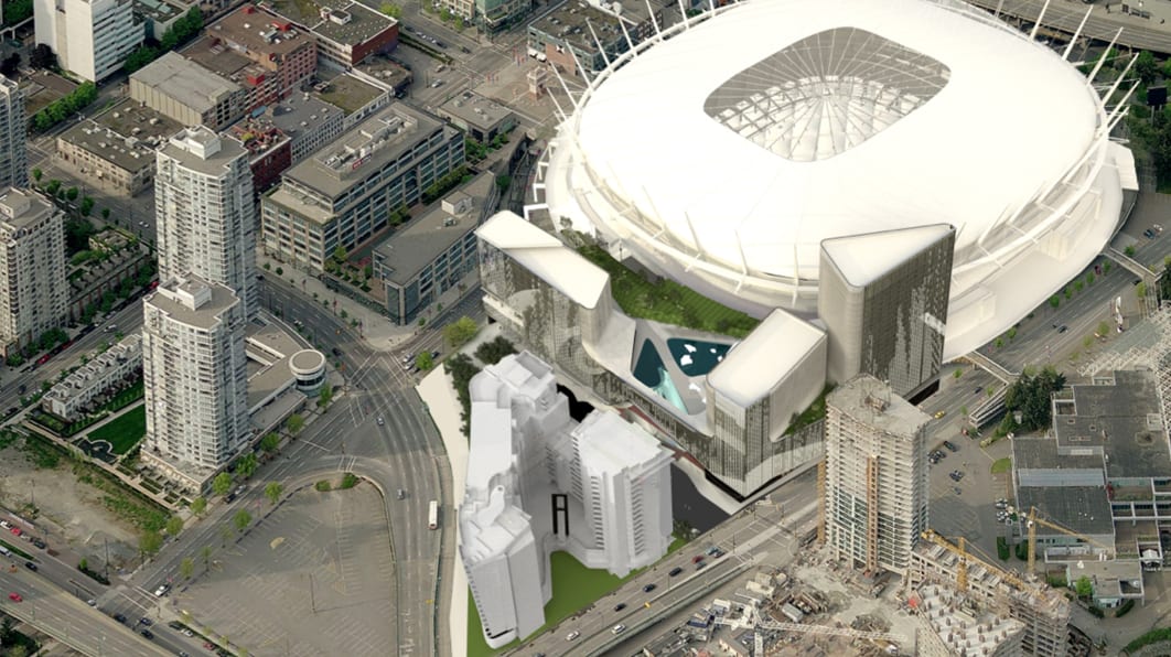 parq stadium and one pacific